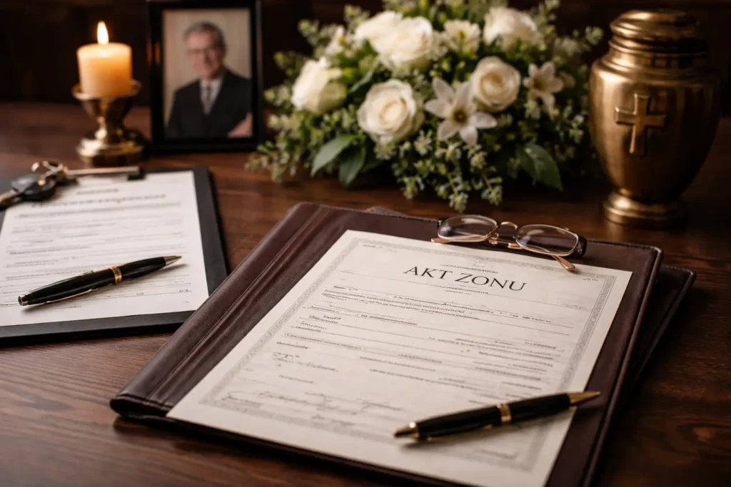Formalności pogrzebowe